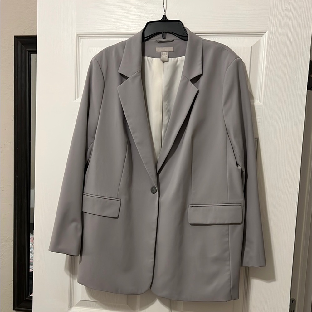 H&M Light Gray Women's Blazer